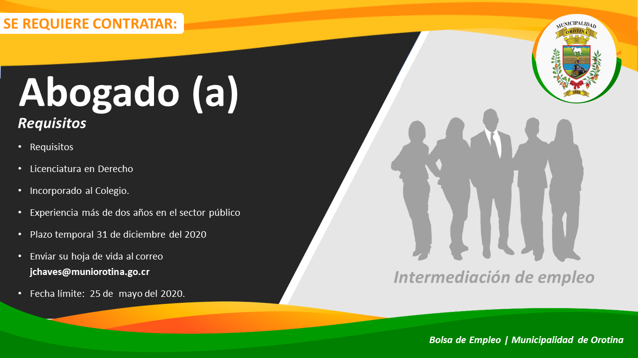 Se busca Abogado (a)